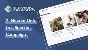 3. How to Link To a Specific Campaign